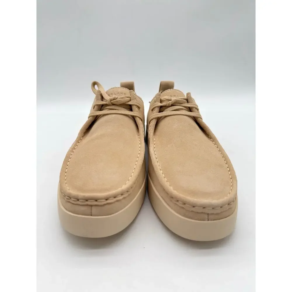 Everlane Desert Chukka Sneaker Boot Pebble Suede Leather Casual Sand NIB 8.5